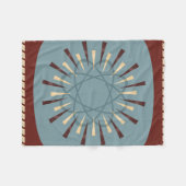 Voor de wetenschap fleece deken (Voorkant (Horizontaal))