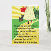 Voor de wijziging van de naam van HER Card/Persona Kaart (Voorkant)