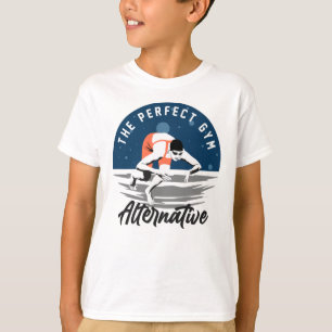 Voor de zwemmer - het perfecte gym alternatief t-shirt