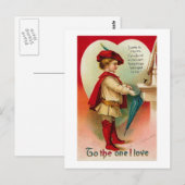 Voor degene van wie ik hou (2) briefkaart (Voorkant / Achterkant)