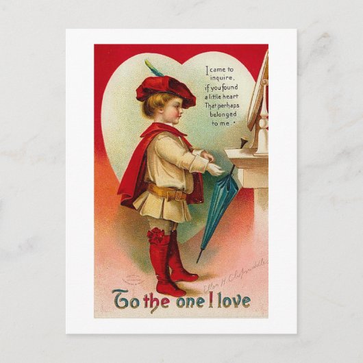 Voor degene van wie ik hou (2) briefkaart (Voorkant)