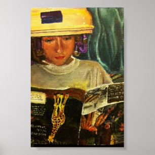 Voor degenen die denken dat ze kunnen lezen poster