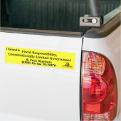 VOOR DEZE nieuwe TEA-PARTIJ Bumpersticker (Op Truck)