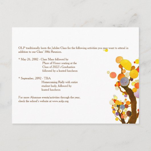 voor Diane Briefkaart (Achterkant)