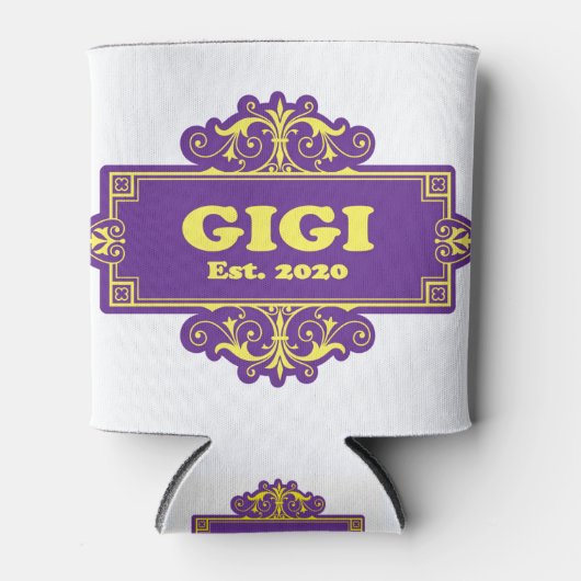 Voor die speciale "GiGi 2020" Blikjeskoeler (Voorkant)