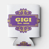 Voor die speciale "GiGi 2020" Blikjeskoeler (Achterkant)