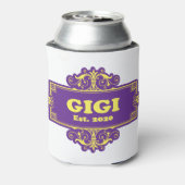 Voor die speciale "GiGi 2020" Blikjeskoeler (Blikje Achterkant)