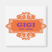 Voor die speciale "GiGi 2020" Magneet (Voorkant)