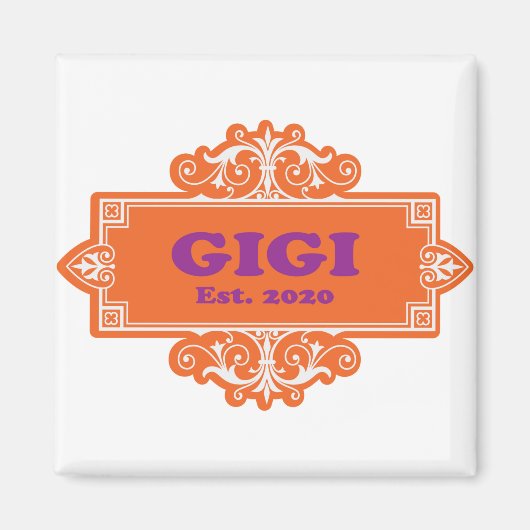 Voor die speciale "GiGi 2020" Magneet (Voorkant)
