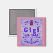 Voor die speciale "GiGi 2020" Magneet (Voorkant / Achterkant)