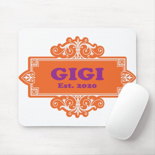 Voor die speciale "GiGi 2020" Muismat (Met muis)