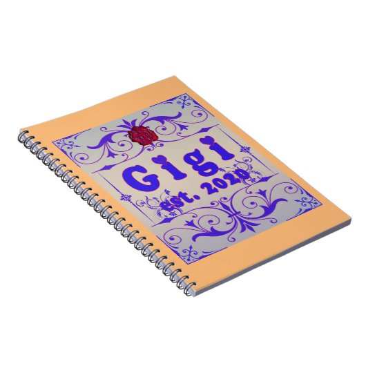 Voor die speciale "GiGi 2020" Notitieboek (Rechterzijde)