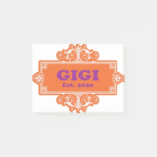 Voor die speciale "GiGi 2020" Post-it® Notes (Voorkant)