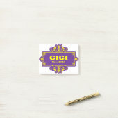 Voor die speciale "GiGi 2020" Post-it® Notes (Op bureau)