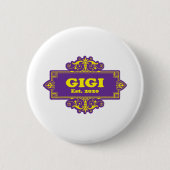 Voor die speciale "GiGi 2020" Ronde Button 5,7 Cm (Voorkant)