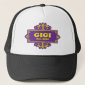 Voor die speciale “GiGi 2020” Trucker Pet (Voorkant)