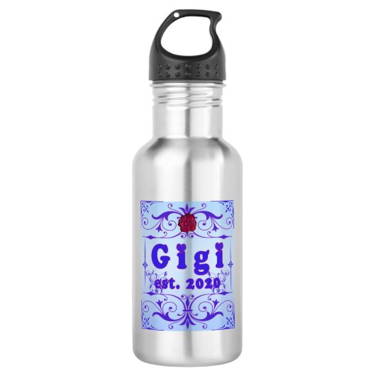 Voor die speciale "GiGi 2020" Waterfles (Voorkant)