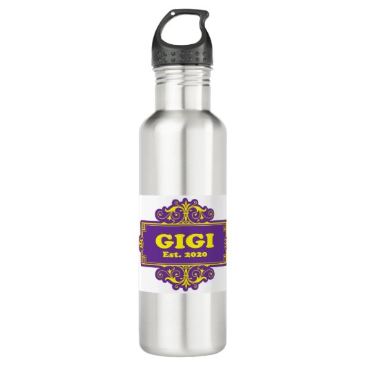 Voor die speciale "GiGi 2020" Waterfles (Voorkant)