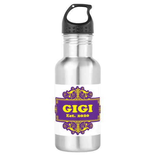 Voor die speciale "GiGi 2020" Waterfles (Voorkant)