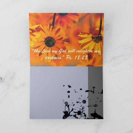 Voor die speciale iemand Waterval Groet Kaart (Binnen)