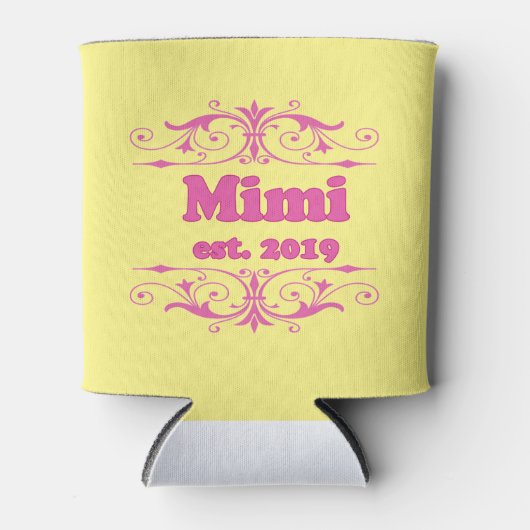 Voor die speciale "Mimi 2019" Blikjeskoeler (Voorkant)