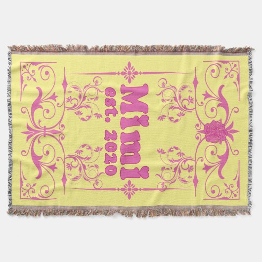 Voor die speciale "Mimi 2020" Deken (Voorkant)