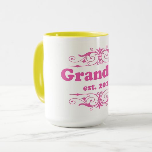 Voor die speciale "oma 2019" mok (Voorkant links)