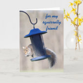 voor die unieke vriend! kaart (Gele Bloem)