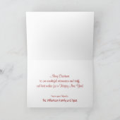 Voor Dierenarts Siamese Cat Merry Christmas Kaart (Binnen)