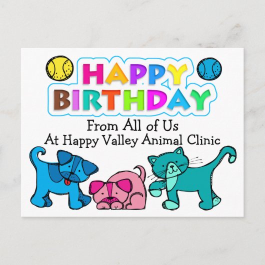 Voor dierenartsen - SRF Briefkaart (Voorkant)