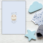 Voor dit kind heb ik de Schrift Blue Lamb Boy gebe Kaart