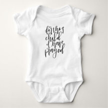 Voor dit kind heb ik gebeden - Baby Bodysuit - pak