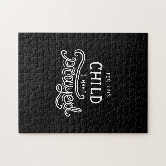 voor dit kind heb ik gebeden legpuzzel (Horizontaal)