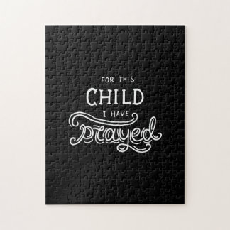 voor dit kind heb ik gebeden legpuzzel