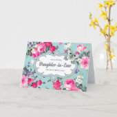 Voor Dochter in Wet op Moederdag Wenskaarten Kaart (Gele Bloem)