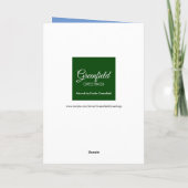 Voor Dochter op Birthday Girl met Denim Jacket Kaart (Achterkant)