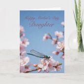Voor Dochter op Moederdag Libelle kaart (Voorkant)