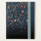 Voor Dochters, Abstracte Bloemontwerp Foto Planner (Achterkant)