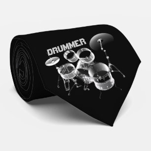 Voor drummers   Gepersonaliseerde cadeaus Stropdas