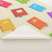 Voor echte liefhebbers van boeken sherpa deken (3/4)