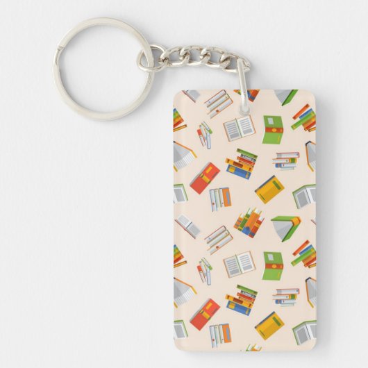 Voor echte liefhebbers van boeken sleutelhanger (Voorkant)