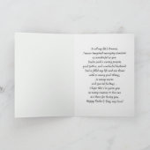 Voor echtgenoot op Vaderdag Aangepaste fotokaarten Kaart (Binnen)