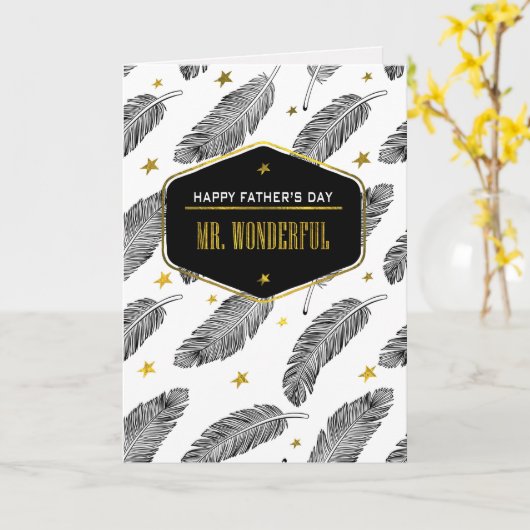 Voor echtgenoot op Vaderdag  Kaarten (Gele Bloem)