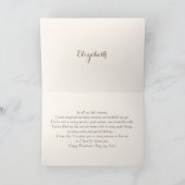 Voor Echtgenote op Aangepaste Valentijnsdag Feestdagen Kaart (Binnen)