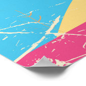 Voor een Adventure Ukraine Owl vintage poster (Hoek)