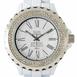 Voor een Afstuderen Afstuderen herdenking Horloge