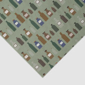 Voor een apotheker tissuepapier (Detail)