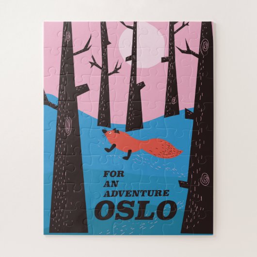 Voor Een Avontuur Oslo Legpuzzel (Verticaal)