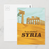 Voor een avontuur! Syria Temple of Bel Briefkaart (Voorkant / Achterkant)