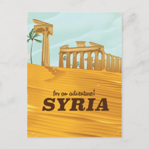 Voor een avontuur! Syria Temple of Bel Briefkaart